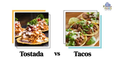 Tabla comparativa de tostadas vs. otras comidas mexicanas