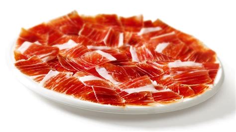 Jamón ibérico en lonchas