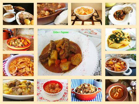 Foto de varios platos de cuchara tradicionales de la gastronomía valenciana