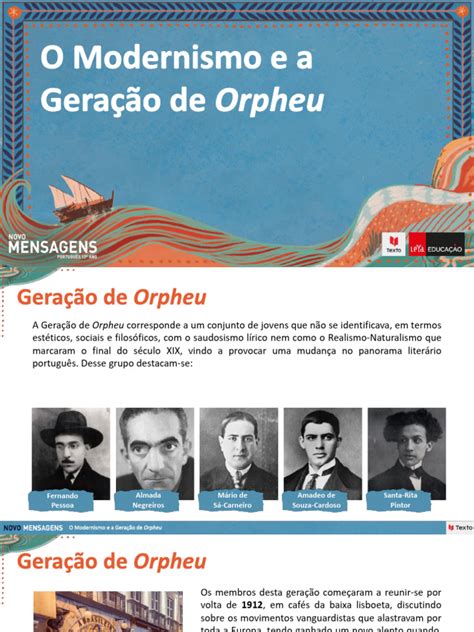 Grupo de los poetas de Orpheu, incluyendo a Alfredo Guisado