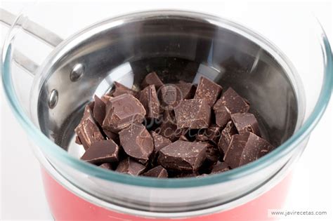 Troceado de chocolate para derretir