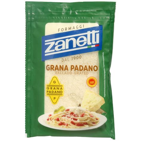 Plato de pasta con Grana Padano rallado