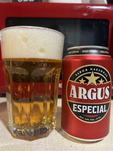 Botella de cerveza Argus