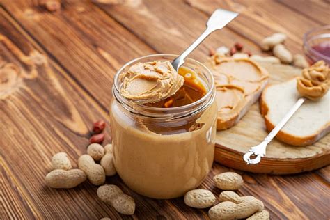 Bote de mantequilla de cacahuete