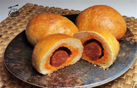 Bollo preñao con chorizo