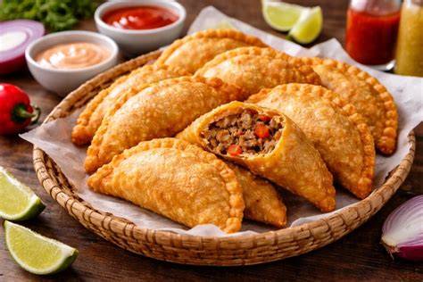 Variedad de empanadas dominicanas de Empanadas Monumental