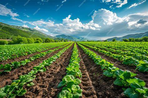 Imagen de un campo con una cubierta vegetal entre hileras de cultivo principal