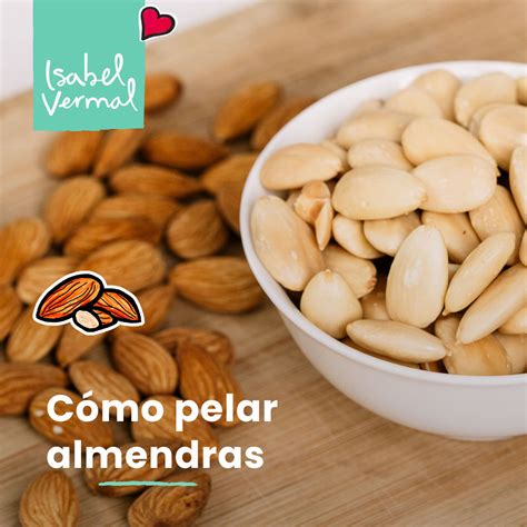 Almendras peladas y listas para tostar