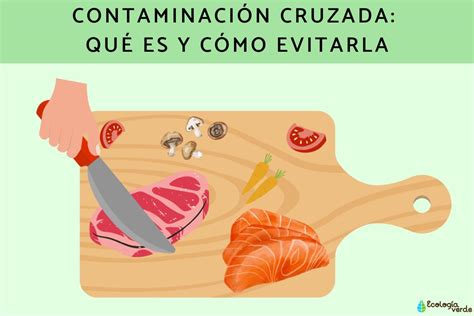 Contaminación cruzada en la cocina