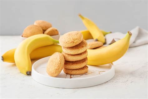 Galletas hechas con harina de cáscara de plátano