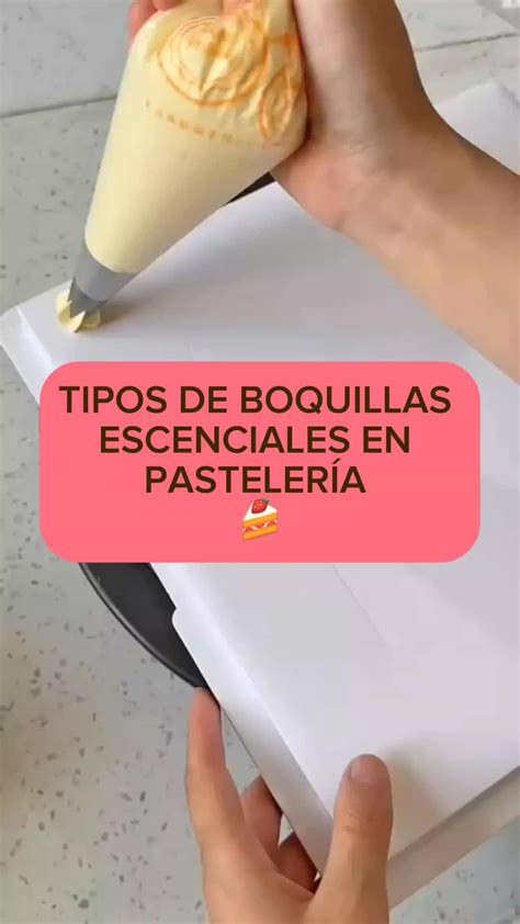 Ejemplo de decoración de bordes en repostería