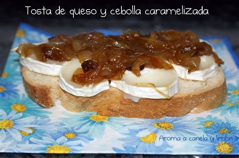 Tosta de cecina, queso de cabra y cebolla caramelizada