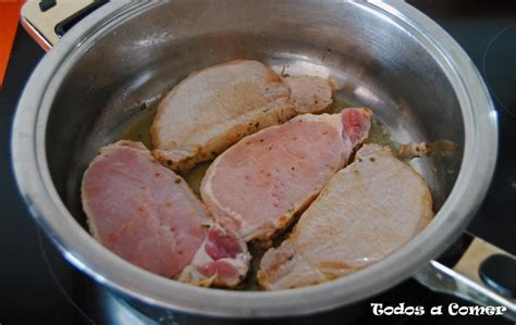 Dorar filetes de lomo