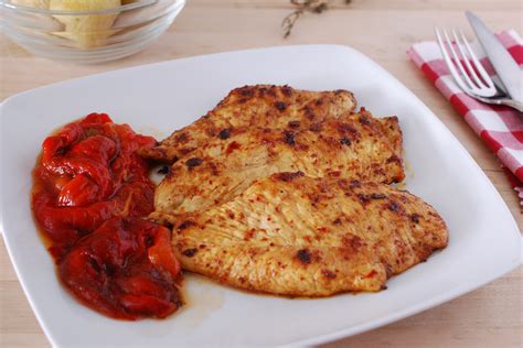 Pechugas de pollo picantes a la plancha con limón