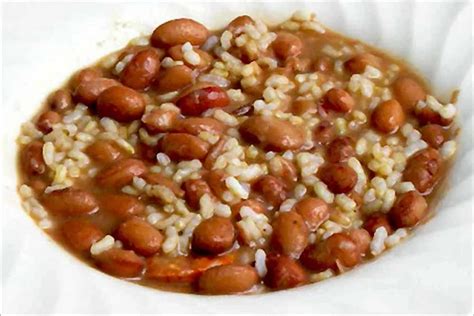 Ingredientes para arroz con alubias rojas