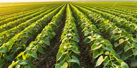 Campo de cultivo de soja