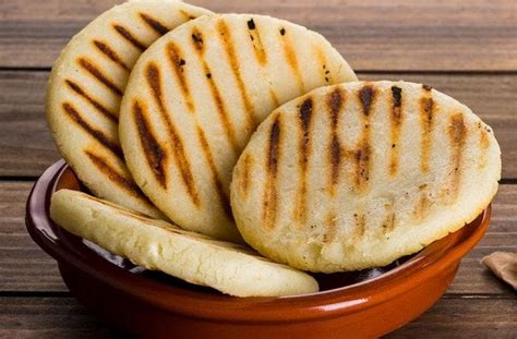Arepas en la plancha