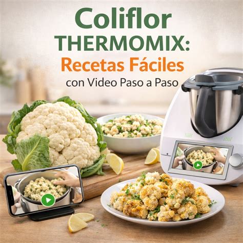 Thermomix preparando la coliflor