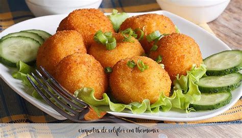 Croquetas de coliflor rebozadas