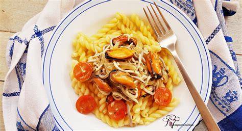 Ingredientes para pasta con gulas