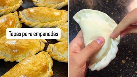 Ingredientes de tapas de empanadas tradicionales