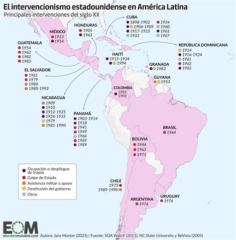 Mapa de la diversidad culinaria latina en Estados Unidos
