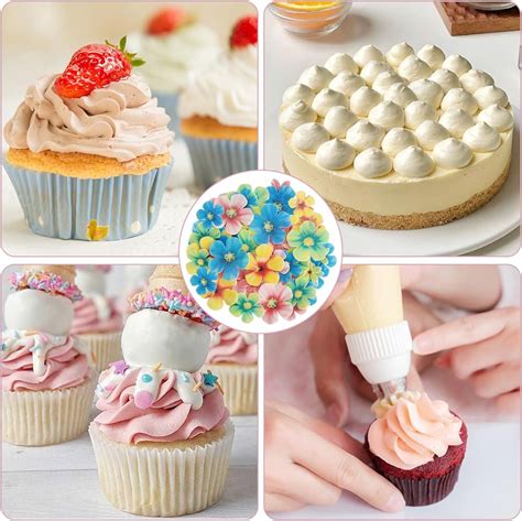 Ingredientes para decoraciones comestibles
