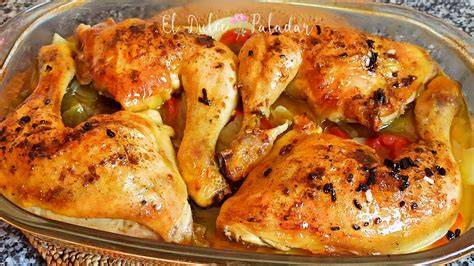 Contramuslos de pollo gratinados en el horno