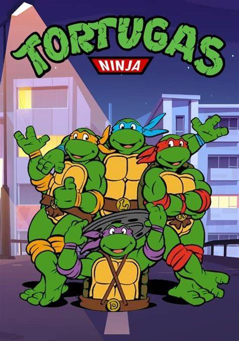 Ilustración de las Tortugas Ninja