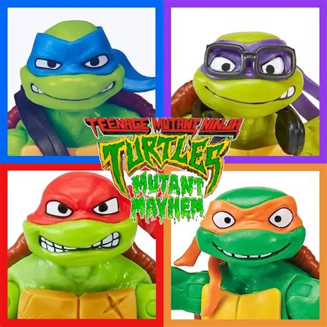Paquetes de regalo en forma de Tortugas Ninja