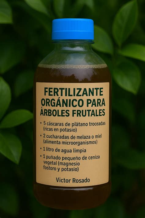Imagen de los ingredientes para un fertilizante orgánico-mineral con melaza