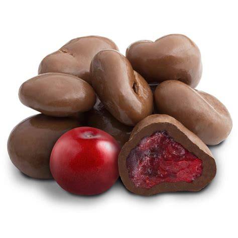 Arándanos cubiertos de chocolate