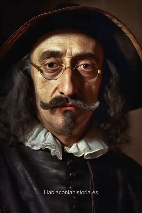 Ilustración histórica de Francisco de Quevedo o un retrato del Rey Felipe III