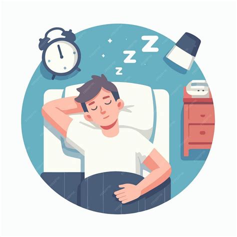 Ilustración de una persona durmiendo plácidamente con piñas alrededor