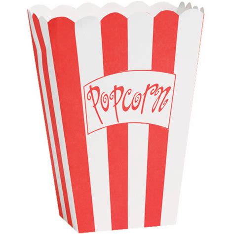Cajas de palomitas de maíz variadas