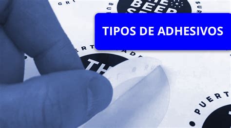 Infografía mostrando diferentes tipos de adhesivos y sus usos