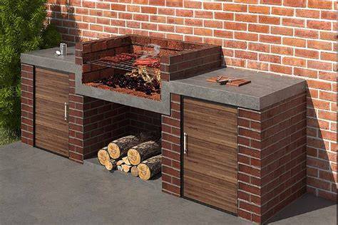 Ubicación ideal para un asador de ladrillo