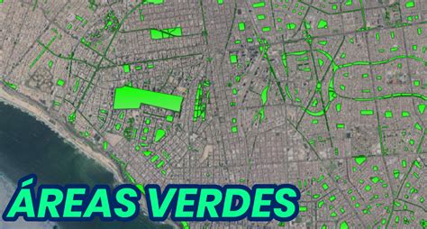 Mapa de Barcelona con áreas verdes y parques naturales