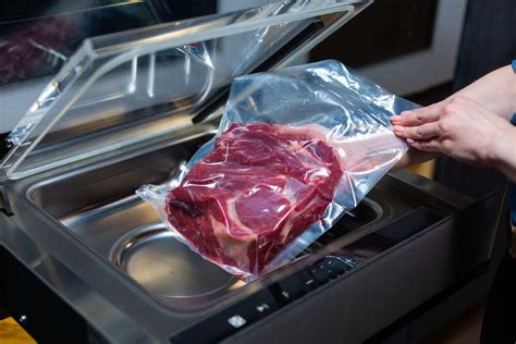 Carne envasada al vacío cocinada en modo Air Sous Vide