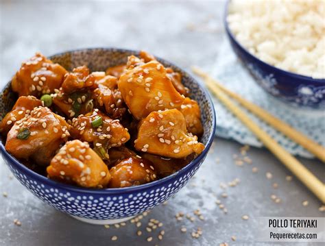 Pollo teriyaki a la parrilla