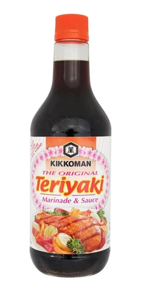 Botella de salsa teriyaki Kikkoman