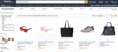 Interfaz de Amazon con opciones de compra