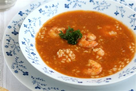 Arroz caldoso con langostinos