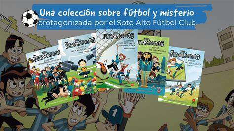 Portada de un libro de la colección Los Futbolísimos