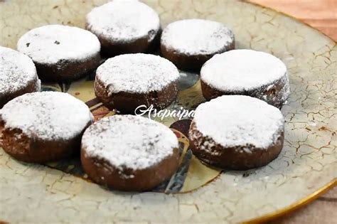 Imagen de mantecados de chocolate caseros