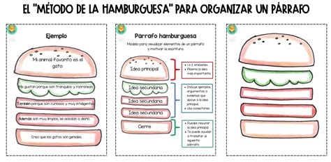 Esquema de los pasos para hacer hamburguesas de berenjena