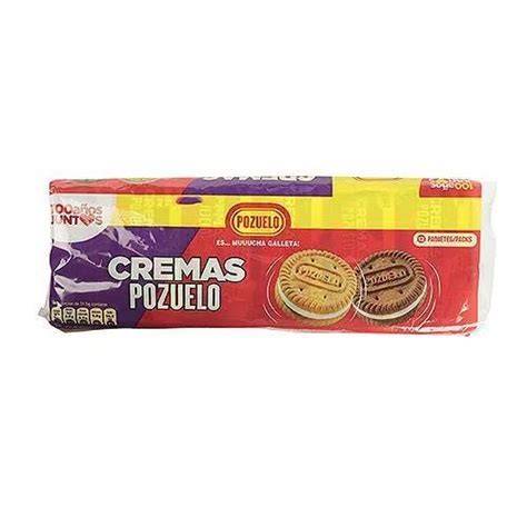 Tabla nutricional Galletas Cremas Pozuelo