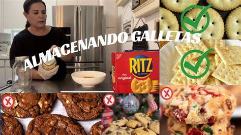 Consejos para almacenar galletas adecuadamente