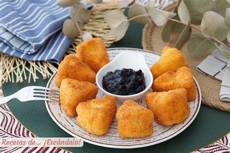 Queso manchego frito rebozado