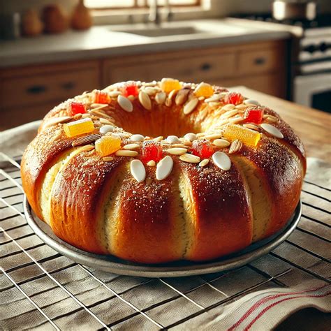 Decoración de un Roscón de Reyes